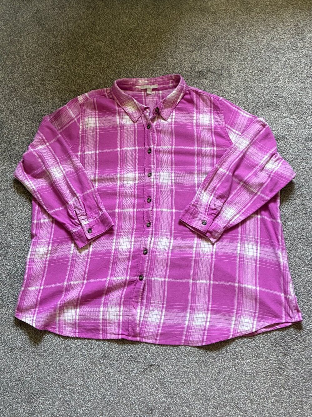 Woman Within Flannel Shirt